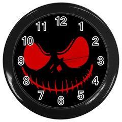 Halloween Wall Clocks (black) by Valentinaart