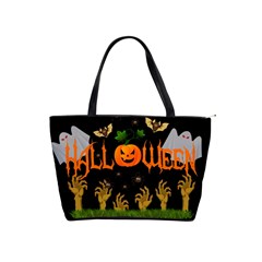 Halloween Shoulder Handbags by Valentinaart