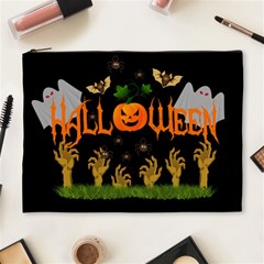 Halloween Cosmetic Bag (xl) by Valentinaart