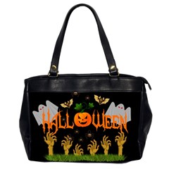 Halloween Office Handbags (2 Sides)  by Valentinaart