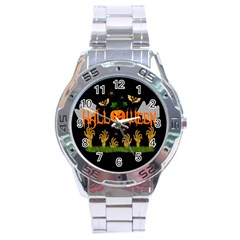 Halloween Stainless Steel Analogue Watch by Valentinaart