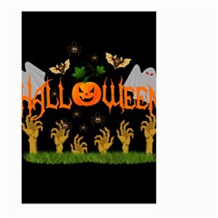 Halloween Large Garden Flag (two Sides) by Valentinaart