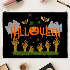 Halloween Cosmetic Bag (xxxl)  by Valentinaart