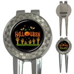 Halloween 3-in-1 Golf Divots Front