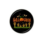 Halloween Hat Clip Ball Marker Front