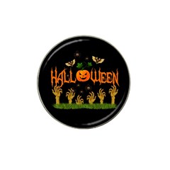 Halloween Hat Clip Ball Marker (4 Pack) by Valentinaart