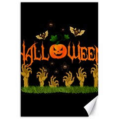 Halloween Canvas 20  X 30   by Valentinaart