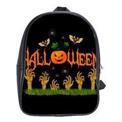 Halloween School Bag (large) by Valentinaart