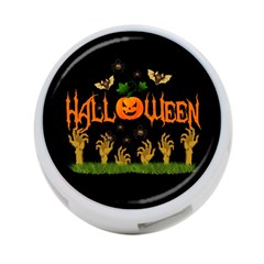 Halloween 4-port Usb Hub (one Side) by Valentinaart