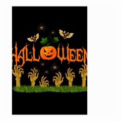 Halloween Small Garden Flag (two Sides) by Valentinaart