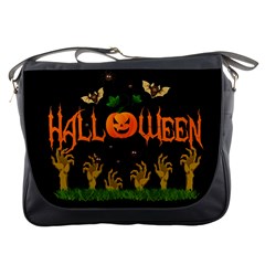 Halloween Messenger Bags by Valentinaart