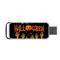 Halloween Portable Usb Flash (one Side) by Valentinaart