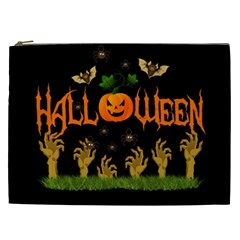 Halloween Cosmetic Bag (xxl)  by Valentinaart