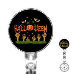 Halloween Stainless Steel Nurses Watch by Valentinaart