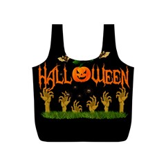 Halloween Full Print Recycle Bags (s)  by Valentinaart