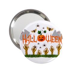 Halloween 2 25  Handbag Mirrors by Valentinaart