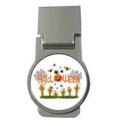 Halloween Money Clips (round)  by Valentinaart