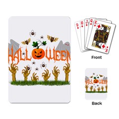 Halloween Playing Card by Valentinaart