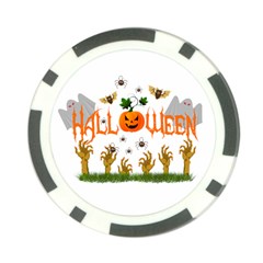 Halloween Poker Chip Card Guard (10 Pack) by Valentinaart