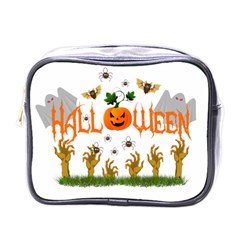 Halloween Mini Toiletries Bags by Valentinaart