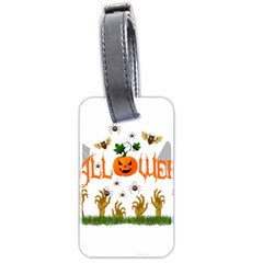 Halloween Luggage Tags (two Sides) by Valentinaart