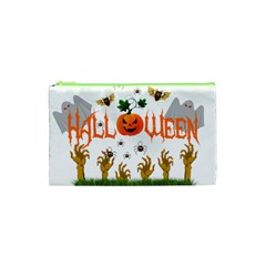 Halloween Cosmetic Bag (xs) by Valentinaart