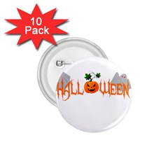 Halloween 1 75  Buttons (10 Pack) by Valentinaart