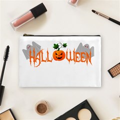 Halloween Cosmetic Bag (medium)  by Valentinaart