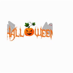 Halloween Small Garden Flag (two Sides) by Valentinaart