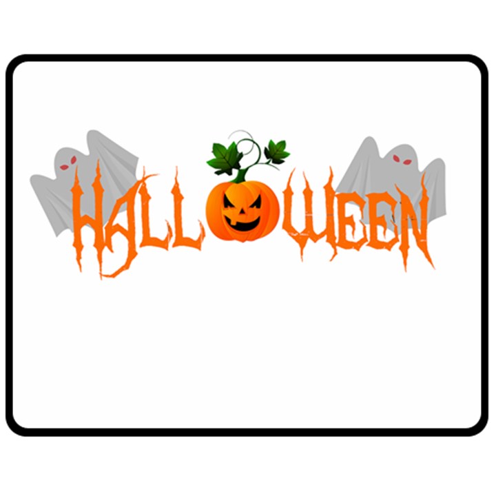 Halloween Double Sided Fleece Blanket (Medium) 