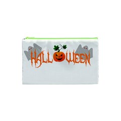 Halloween Cosmetic Bag (xs) by Valentinaart