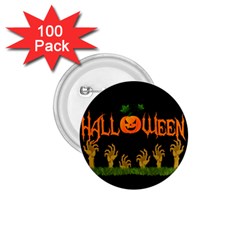 Halloween 1 75  Buttons (100 Pack)  by Valentinaart