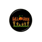 Halloween Hat Clip Ball Marker Front