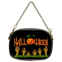 Halloween Chain Purses (one Side)  by Valentinaart