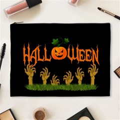 Halloween Cosmetic Bag (xl) by Valentinaart