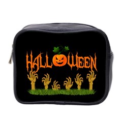 Halloween Mini Toiletries Bag 2-side by Valentinaart