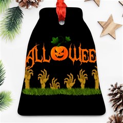 Halloween Bell Ornament (two Sides) by Valentinaart