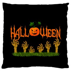 Halloween Standard Flano Cushion Case (one Side) by Valentinaart