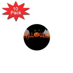 Halloween 1  Mini Magnet (10 Pack)  by Valentinaart