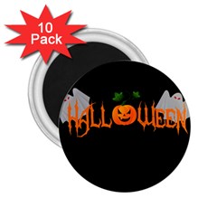 Halloween 2 25  Magnets (10 Pack)  by Valentinaart