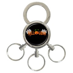 Halloween 3-ring Key Chains by Valentinaart