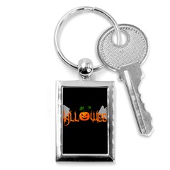 Halloween Key Chains (rectangle)  by Valentinaart