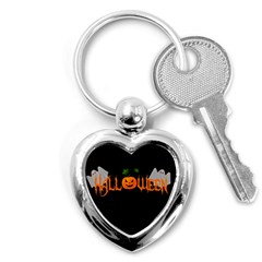 Halloween Key Chains (heart)  by Valentinaart