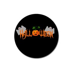 Halloween Magnet 3  (round) by Valentinaart