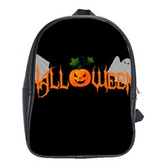 Halloween School Bag (large) by Valentinaart