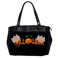 Halloween Office Handbags (2 Sides)  by Valentinaart