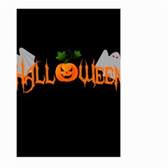 Halloween Large Garden Flag (two Sides) by Valentinaart