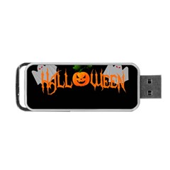 Halloween Portable Usb Flash (one Side) by Valentinaart