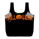 Halloween Full Print Recycle Bags (L)  Front