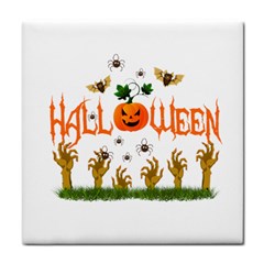 Halloween Tile Coasters by Valentinaart